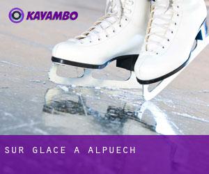Sur glace à Alpuech