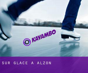 Sur glace à Alzon