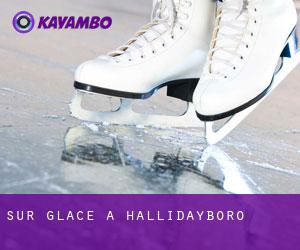 Sur glace à Hallidayboro