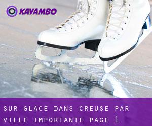 Sur glace dans Creuse par ville importante - page 1