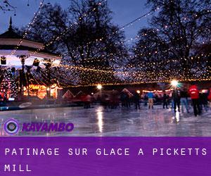 Patinage sur glace à Picketts Mill