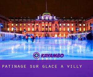 Patinage sur glace à Villy