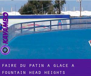 Faire du patin à glace à Fountain Head Heights
