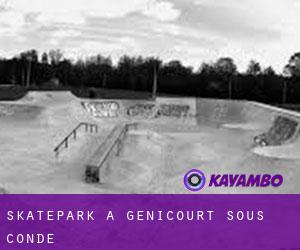 Skatepark à Génicourt-sous-Condé