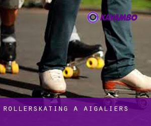 Rollerskating à Aigaliers
