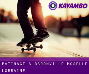 patinage à Baronville (Moselle, Lorraine)