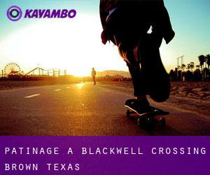 patinage à Blackwell Crossing (Brown, Texas)
