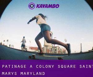 patinage à Colony Square (Saint Mary's, Maryland)