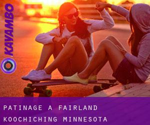 patinage à Fairland (Koochiching, Minnesota)