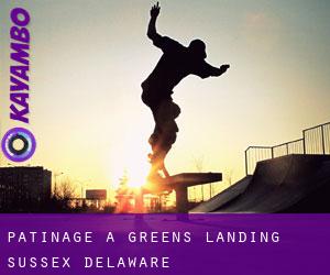 patinage à Greens Landing (Sussex, Delaware)