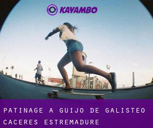 patinage à Guijo de Galisteo (Caceres, Estrémadure)