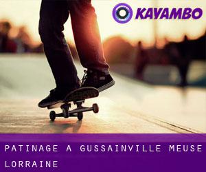 patinage à Gussainville (Meuse, Lorraine)