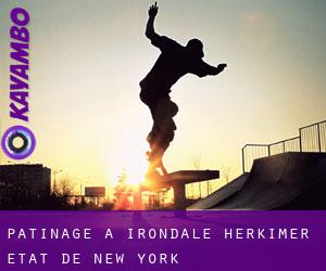 patinage à Irondale (Herkimer, État de New York)