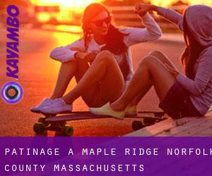 patinage à Maple Ridge (Norfolk County, Massachusetts)
