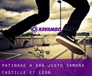 patinage à San Justo (Zamora, Castille-et-León)