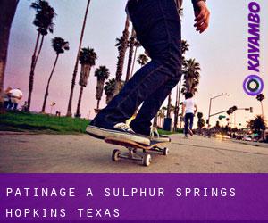 patinage à Sulphur Springs (Hopkins, Texas)